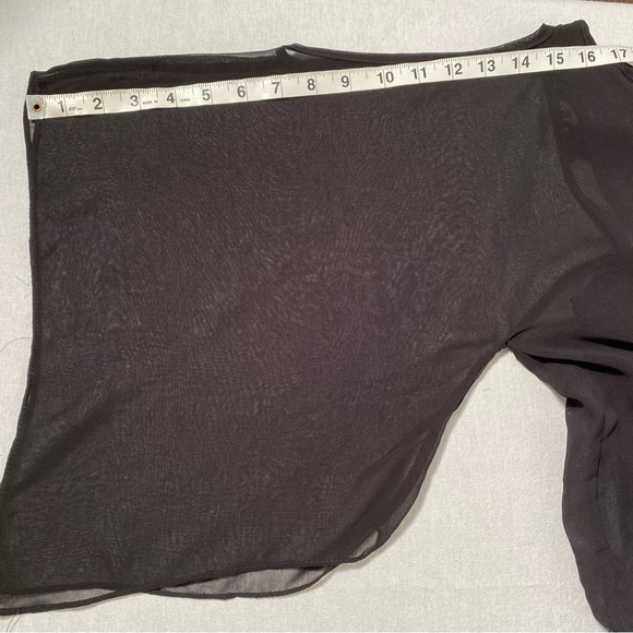 Moon Collection Black Fringe Dress Bell Sleeves Party Gothic Witchy Size S - Picture 12 of 15